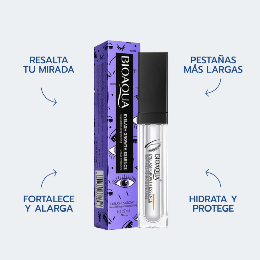 ✨ Pestañas visiblemente más largas, fuertes y definidas