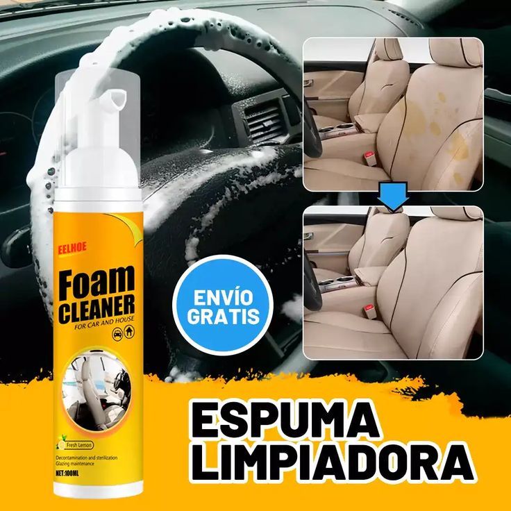 ✨ ¡Dile adiós a la grasa difícil en minutos con Espuma Mágica Foam!